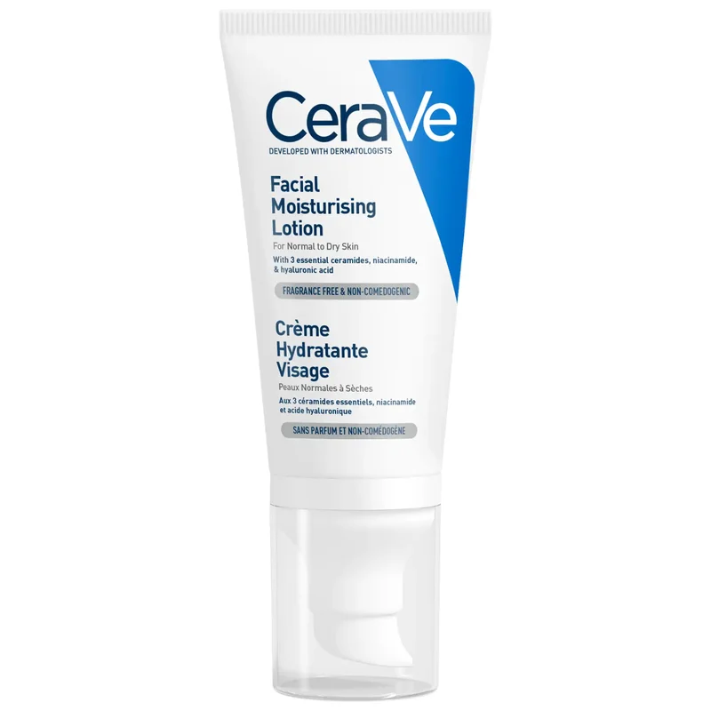 CeraVe Crème Hydratante Visage 52 ml - crème hydratante peau sèche